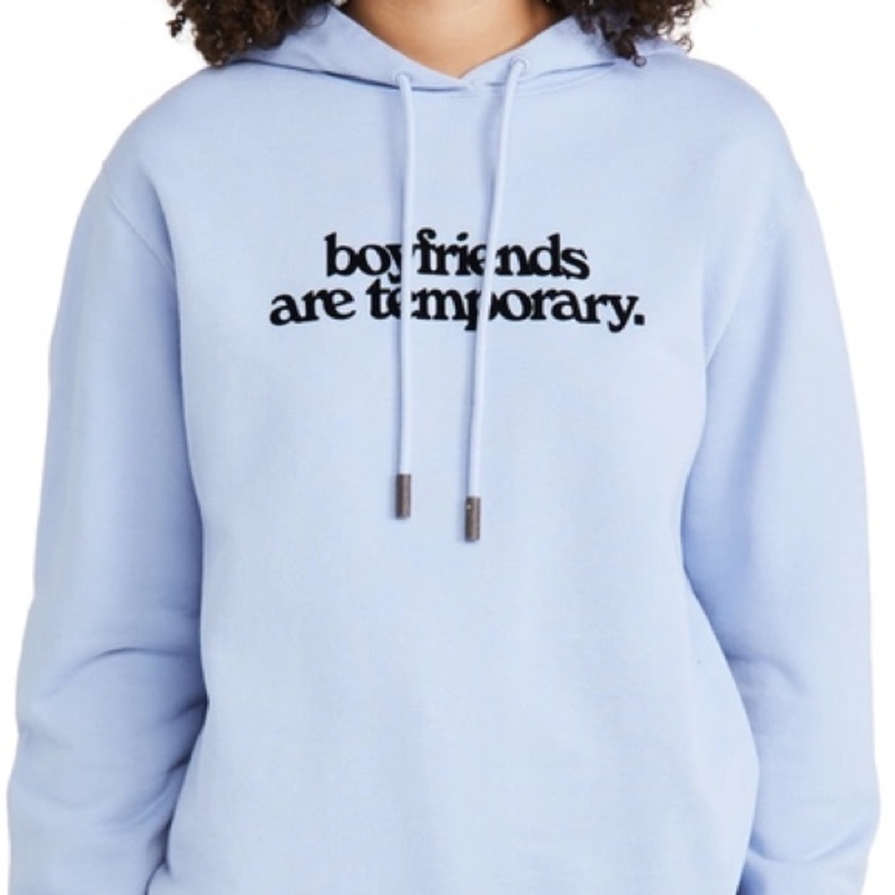 OFF-WHITE Boyfriends are Temporary Hoodie